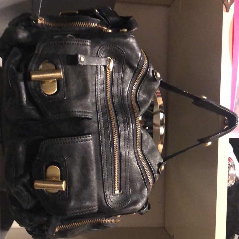 Kenneth Cole New York genuine leather camera bag